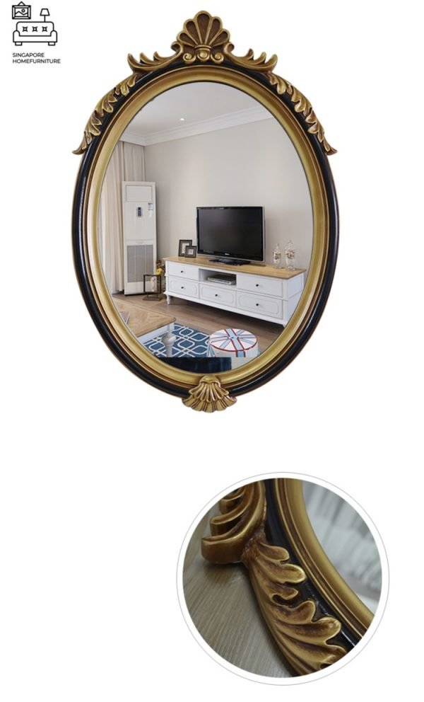 Larvik Vintage Mirror Singapore Antique Mirror Singapore SingaporeHomeFurniture