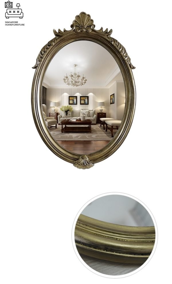 Larvik Vintage Mirror Singapore Antique Mirror Singapore SingaporeHomeFurniture