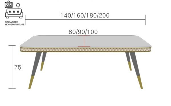LEIDEN® Marble Dining Table | Elegant, Classy, Posh | 4 Colours | 3 Lengths | $$$ - Image 3