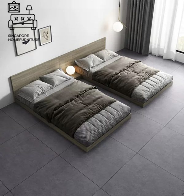 Leuven Japanese Bed Frame Singapore Low Bed Frame Platform Bed SingaporeHomeFurniture