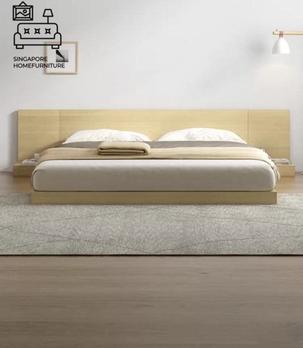 Leuven Japanese Bed Frame Singapore Low Bed Frame Platform Bed SingaporeHomeFurniture