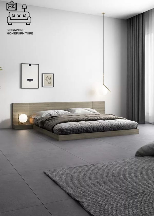 Leuven Japanese Bed Frame Singapore Low Bed Frame Platform Bed SingaporeHomeFurniture