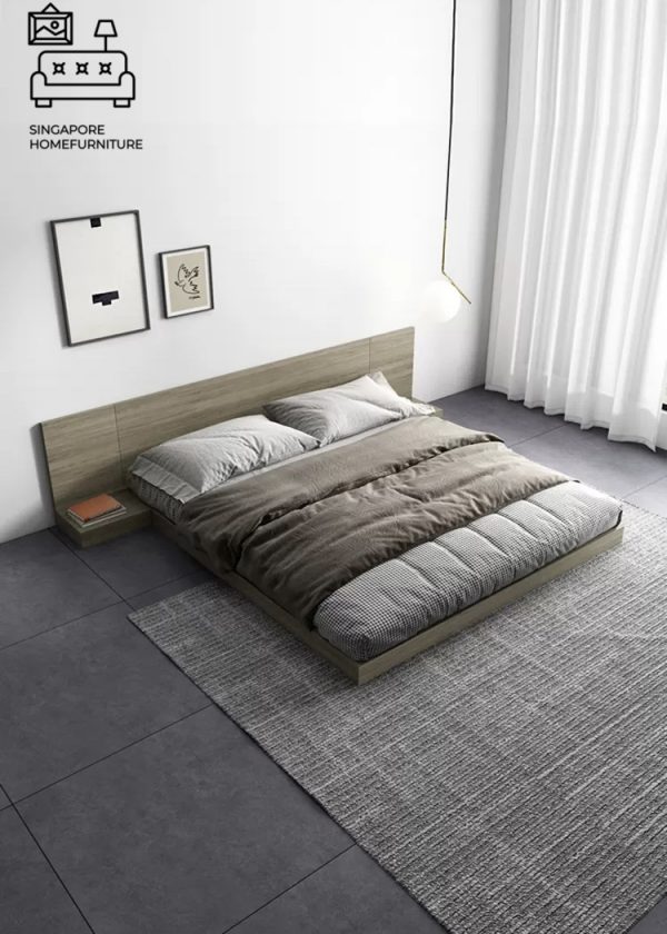 Leuven Japanese Bed Frame Singapore Low Bed Frame Platform Bed SingaporeHomeFurniture
