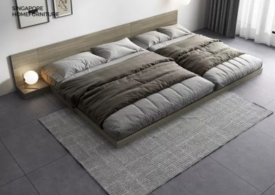 Leuven Japanese Bed Frame Singapore Low Bed Frame Platform Bed SingaporeHomeFurniture
