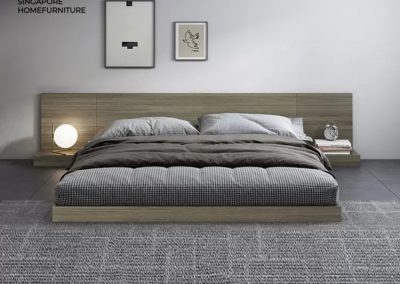 Leuven Japanese Bed Frame Singapore Low Bed Frame Platform Bed SingaporeHomeFurniture