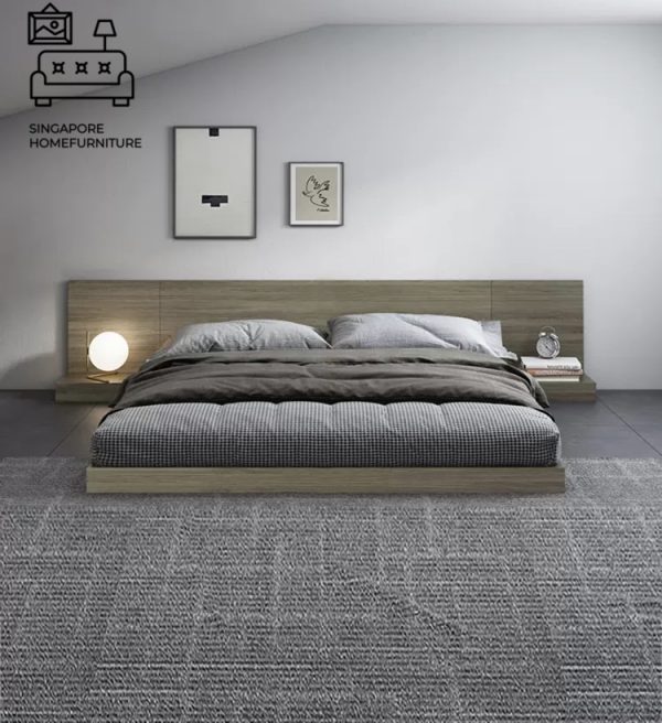 Leuven Japanese Bed Frame Singapore Low Bed Frame Platform Bed SingaporeHomeFurniture