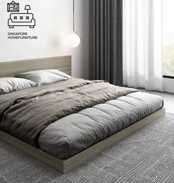 Leuven Japanese Bed Frame Singapore Low Bed Frame Platform Bed SingaporeHomeFurniture