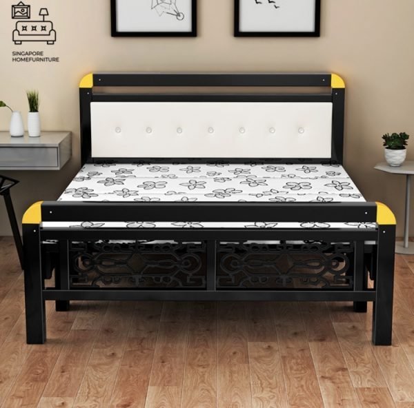 LIER® Foldable Bed Frame | Folding Mechanism | 5 Sizes: Twin, Small Double, Queen, King | Option: Mattress | $$ - Image 9