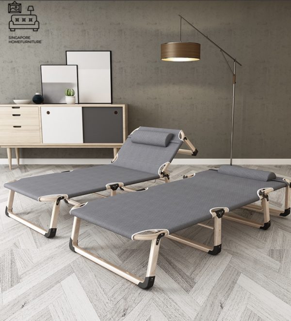 LOKEREN® Foldable Bed Frame | Folding Mechanism | 2 Sizes: 680mm, 750mm | Option: Mattress | $ - Image 6