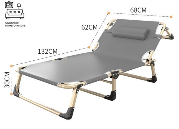 LOKEREN® Foldable Bed Frame | Folding Mechanism | 2 Sizes: 680mm, 750mm | Option: Mattress | $ - Image 5