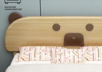 Lommel Pull Out Bed Frame Singapore Trundle Bed SingaporeHomeFurniture