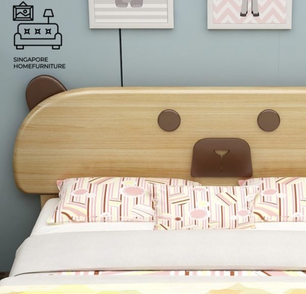 Lommel Pull Out Bed Frame Singapore Trundle Bed SingaporeHomeFurniture