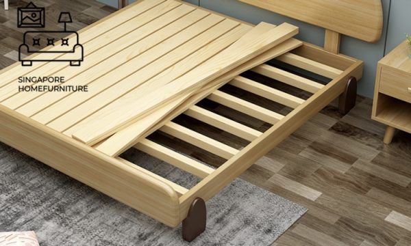 Lommel Pull Out Bed Frame Singapore Trundle Bed SingaporeHomeFurniture