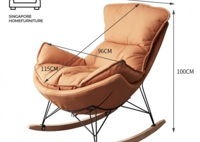 Macapa Modern Rocking Chair Singapore SingaporeHomeFurniture