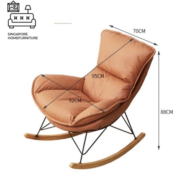 Macapa Modern Rocking Chair Singapore SingaporeHomeFurniture