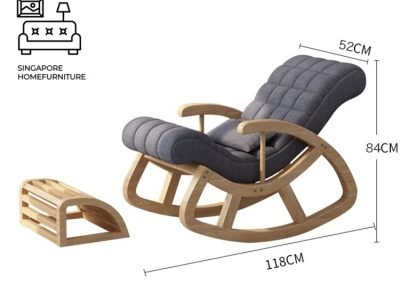 Macelo Modern Rocking Chair Singapore SingaporeHomeFurniture