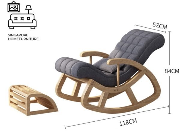 Macelo Modern Rocking Chair Singapore SingaporeHomeFurniture