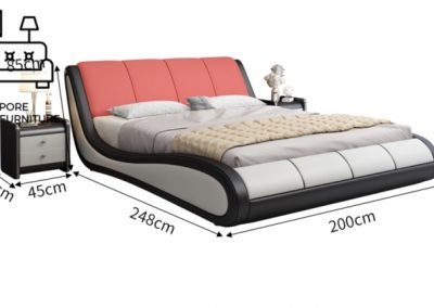 Mechelen Divan Bed Frame Singapore Bed with storage space SingaporeHomeFurniture