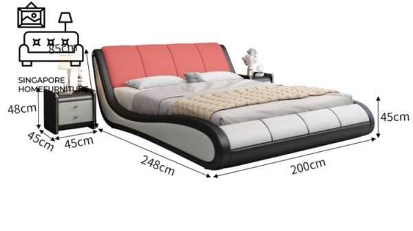 Mechelen Divan Bed Frame Singapore Bed with storage space SingaporeHomeFurniture
