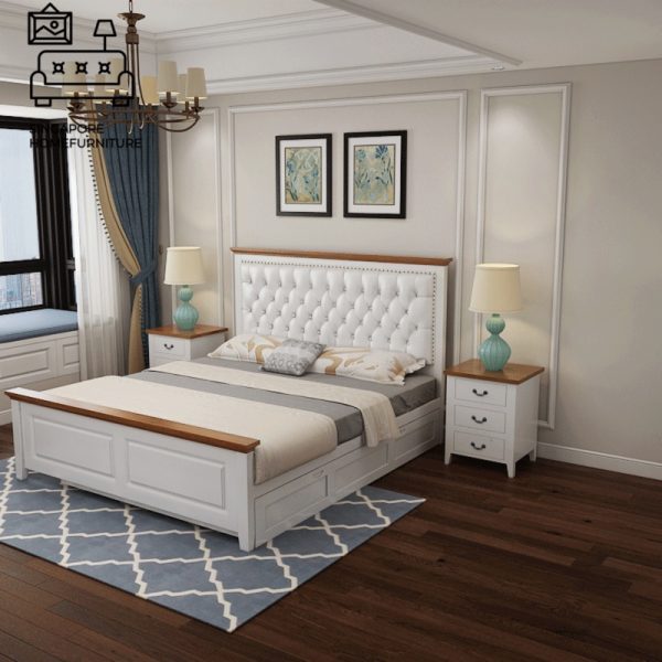 Mouscron Pull Out Bed Frame Singapore Trundle Bed SingaporeHomeFurniture