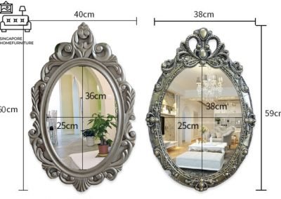Narvik Vintage Mirror Singapore Antique Mirror Singapore SingaporeHomeFurniture