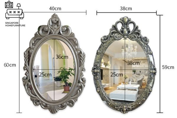 Narvik Vintage Mirror Singapore Antique Mirror Singapore SingaporeHomeFurniture