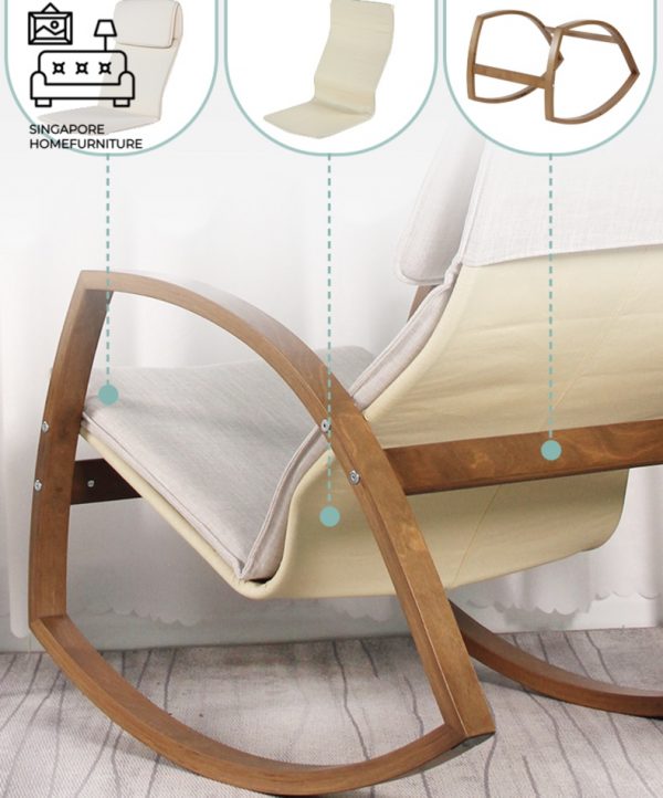 Niteroi Modern Rocking Chair Singapore SingaporeHomeFurniture