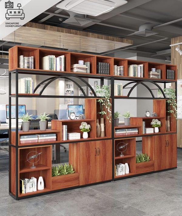 ORADEA® Display Shelf | 2 Designs (With Arch OR Without Arch) | 5 Colours | 3 Lengths: 95cm, 125cm, 155cm | 2 Heights: 165cm, 193cm | $ - Image 10