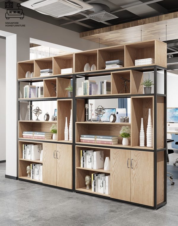 ORADEA® Display Shelf | 2 Designs (With Arch OR Without Arch) | 5 Colours | 3 Lengths: 95cm, 125cm, 155cm | 2 Heights: 165cm, 193cm | $ - Image 8