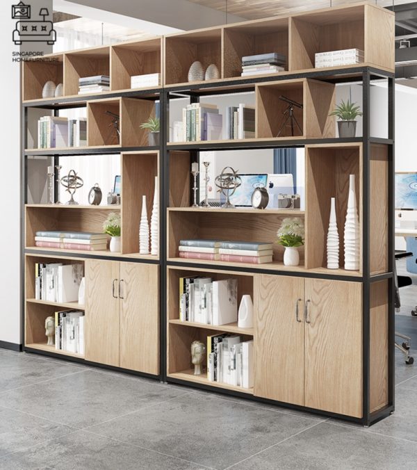 ORADEA® Display Shelf | 2 Designs (With Arch OR Without Arch) | 5 Colours | 3 Lengths: 95cm, 125cm, 155cm | 2 Heights: 165cm, 193cm | $ - Image 6