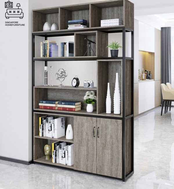 ORADEA® Display Shelf | 2 Designs (With Arch OR Without Arch) | 5 Colours | 3 Lengths: 95cm, 125cm, 155cm | 2 Heights: 165cm, 193cm | $ - Image 17