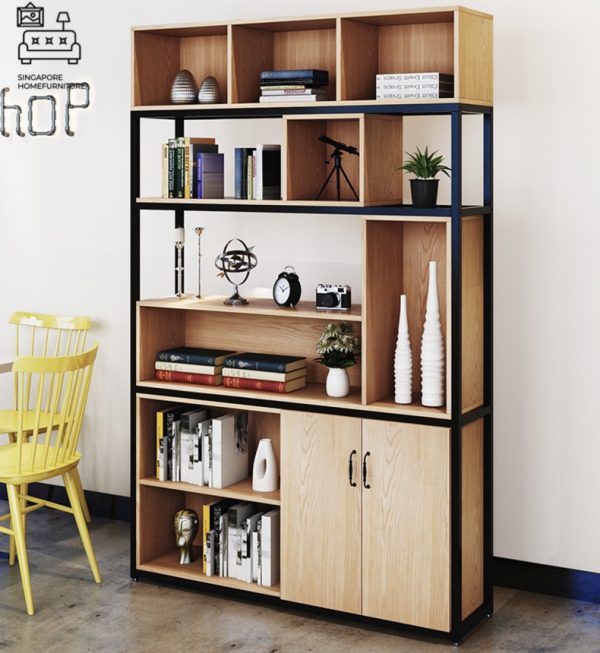 ORADEA® Display Shelf | 2 Designs (With Arch OR Without Arch) | 5 Colours | 3 Lengths: 95cm, 125cm, 155cm | 2 Heights: 165cm, 193cm | $ - Image 16