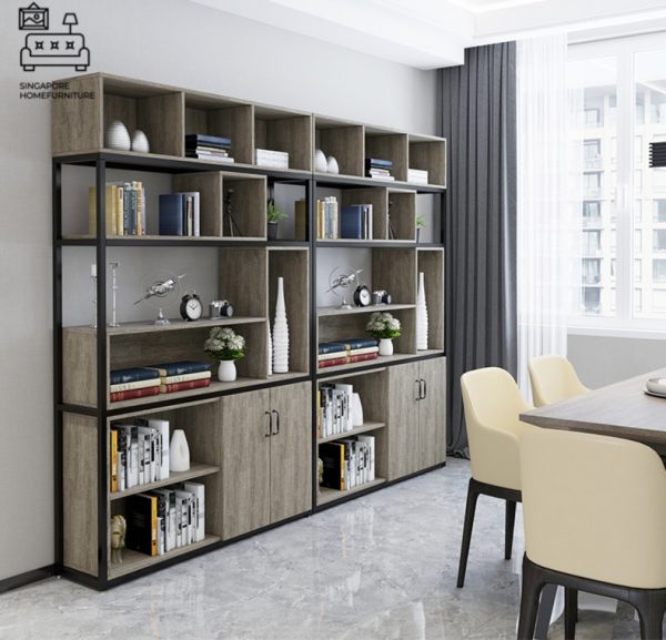ORADEA® Display Shelf | 2 Designs (With Arch OR Without Arch) | 5 Colours | 3 Lengths: 95cm, 125cm, 155cm | 2 Heights: 165cm, 193cm | $ - Image 15