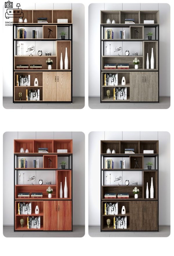ORADEA® Display Shelf | 2 Designs (With Arch OR Without Arch) | 5 Colours | 3 Lengths: 95cm, 125cm, 155cm | 2 Heights: 165cm, 193cm | $ - Image 14
