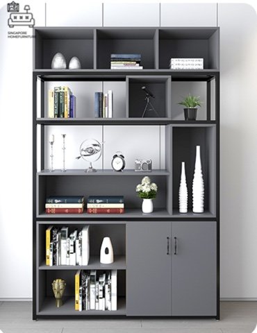 ORADEA® Display Shelf | 2 Designs (With Arch OR Without Arch) | 5 Colours | 3 Lengths: 95cm, 125cm, 155cm | 2 Heights: 165cm, 193cm | $ - Image 13