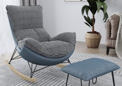 Palmas Modern Rocking Chair Singapore SingaporeHomeFurniture