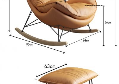 Palmas Modern Rocking Chair Singapore SingaporeHomeFurniture