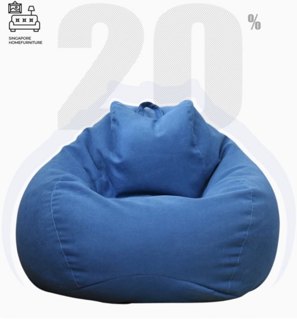 PRAGUE® Bean Bag Chair | Fun & Durable & Comfortable | FREE Cushions + Stool | 10 Colour Choices | $ - Image 10