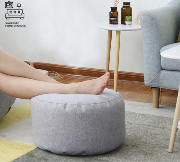 PRAGUE® Bean Bag Chair | Fun & Durable & Comfortable | FREE Cushions + Stool | 10 Colour Choices | $ - Image 8