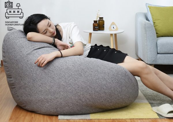 PRAGUE® Bean Bag Chair | Fun & Durable & Comfortable | FREE Cushions + Stool | 10 Colour Choices | $ - Image 6