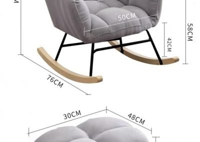 Recife Modern Rocking Chair Singapore SingaporeHomeFurniture