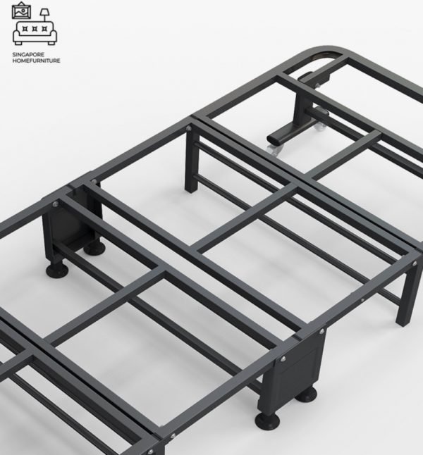 SERAING® Foldable Bed Frame | Folding Mechanism | 5 Sizes: Twin, Small Double, Queen, King | Option: Mattress | $ - Image 10