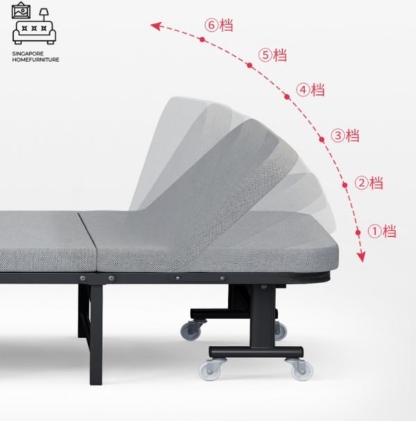 SERAING® Foldable Bed Frame | Folding Mechanism | 5 Sizes: Twin, Small Double, Queen, King | Option: Mattress | $ - Image 9