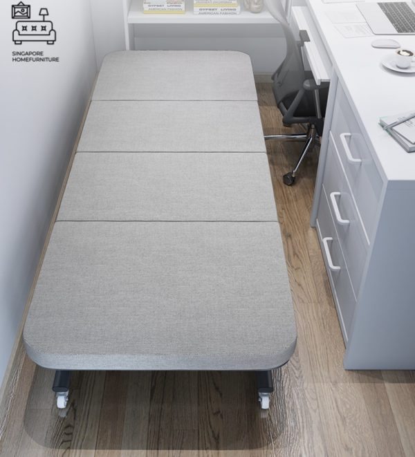 SERAING® Foldable Bed Frame | Folding Mechanism | 5 Sizes: Twin, Small Double, Queen, King | Option: Mattress | $ - Image 7