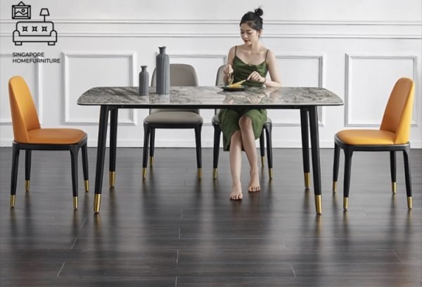 SNEEK® Marble Dining Table | Elegant, Classy, Posh 4 Colours | 4 Lengths: 1300mm, 1400mm, 1600mm, 1800mm | $$ - Image 14