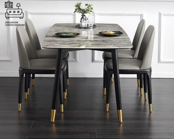 SNEEK® Marble Dining Table | Elegant, Classy, Posh 4 Colours | 4 Lengths: 1300mm, 1400mm, 1600mm, 1800mm | $$
