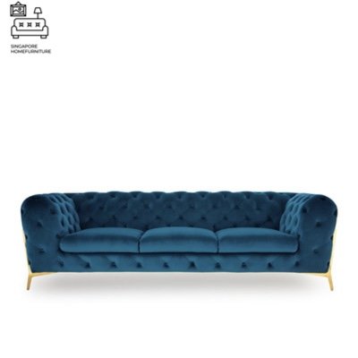 Toledo Velvet Sofa Singapore SingaporeHomeFurniture