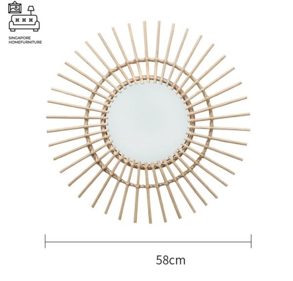 TONSBERG B® Rattan Mirror | Wall Mirror | $$ - Image 7