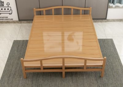 Tournai Foldable Bed Frame Singapore SingaporeHomeFurniture