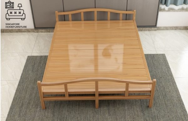 Tournai Foldable Bed Frame Singapore SingaporeHomeFurniture